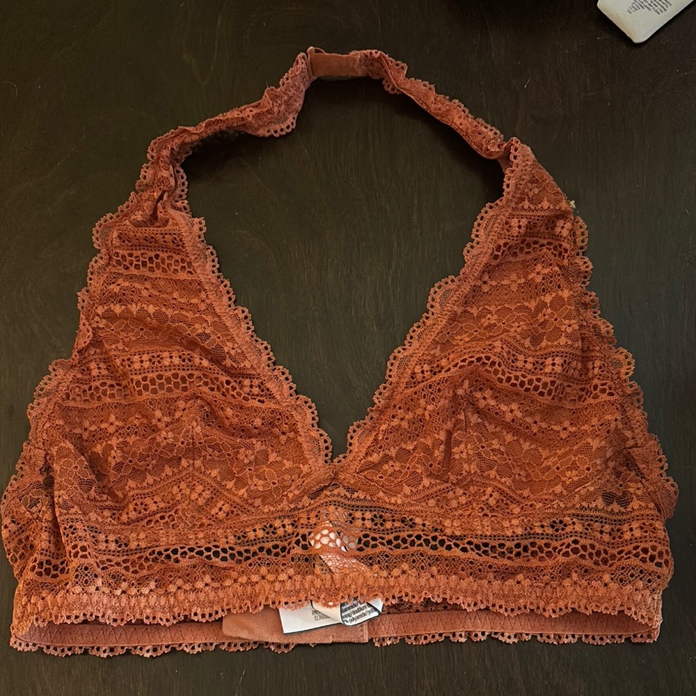 Victoria's Secret Brown Lace Bralette Intimates